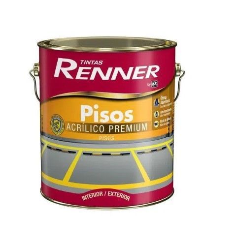 Tinta Acrilica Renner Pisos 3,6l Verde