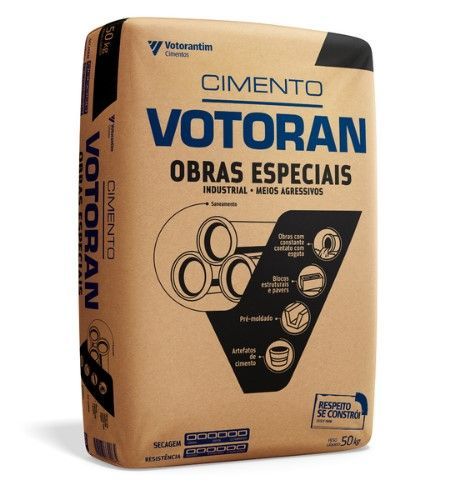Cimento Votoran 50kg ------ (Obras Especiais) Cpv