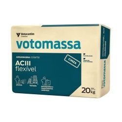 Argamassa Aciii 20kg Votoran Cinza 10x1