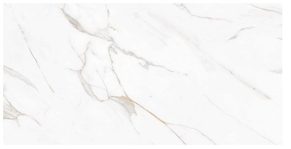 PORCELANATO 62X121 "A" POLIDO GRAN CALACATA GOLD LUX P60523 EMBRAMACO