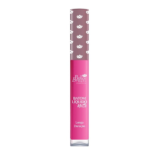 Batom Matte Cor 5 Rosa Pink Ref. 725 - Bella Brazil 4ml