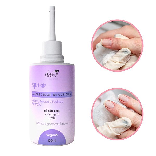 Amolecedor de Cutículas com Óleo de Coco 100ml