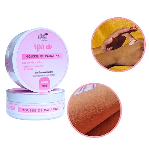 Mousse de Parafina Hidratação Profunda 130g