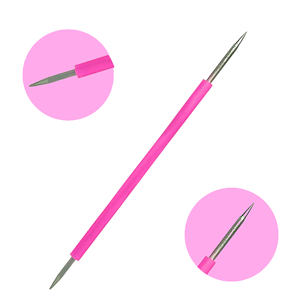 Bastão Ponta Dupla em Silicone