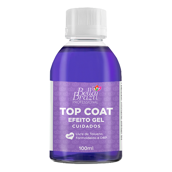 Top Coat Efeito Gel 100ML