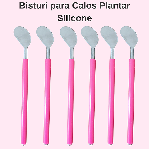 Kit 06 Bisturi Plantar Cabo Silicone
