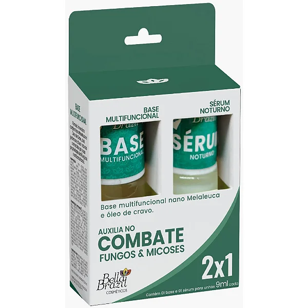 Kit Combate 2x1 Fungos e Micoses