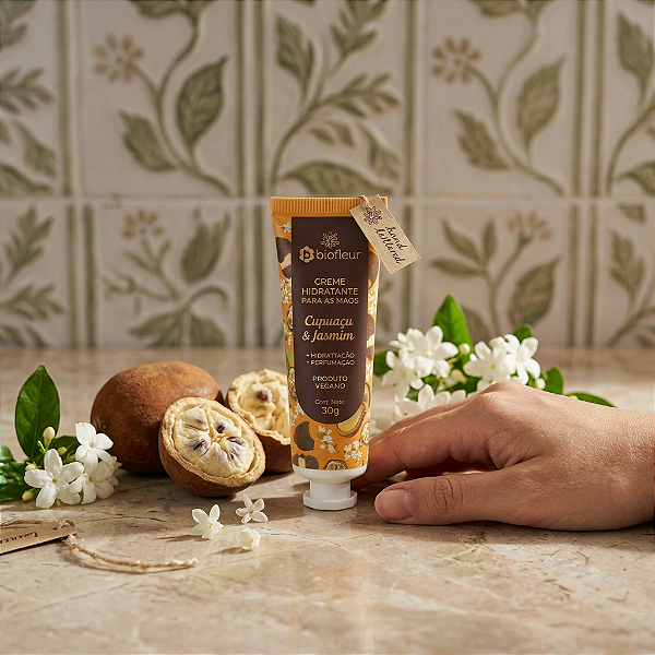 Biofleur Creme Hidratante para Mãos Cupuaçu e Jasmin 30g