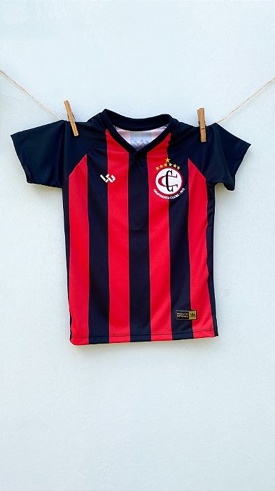 Camisa Campinense Torcedor Infantil Slim 2023 LWGA