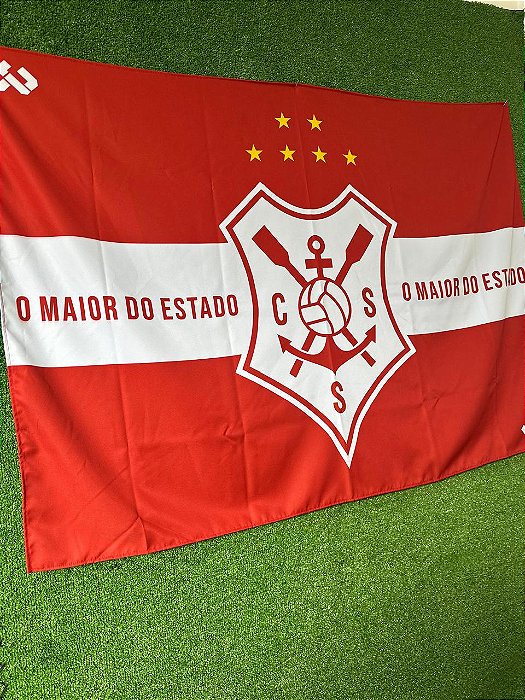 Bandeira Oficial 01 : O maior do Estado - tamanho 140 x 100 cm - CS Sergipe - LWGA 2024