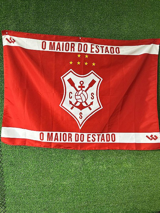 Bandeira Oficial 02 : O maior do Estado - tamanho 140 x 100 cm - CS Sergipe - LWGA 2024