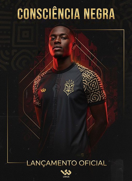 Camisa consciência negra - C S Sergipe 2025