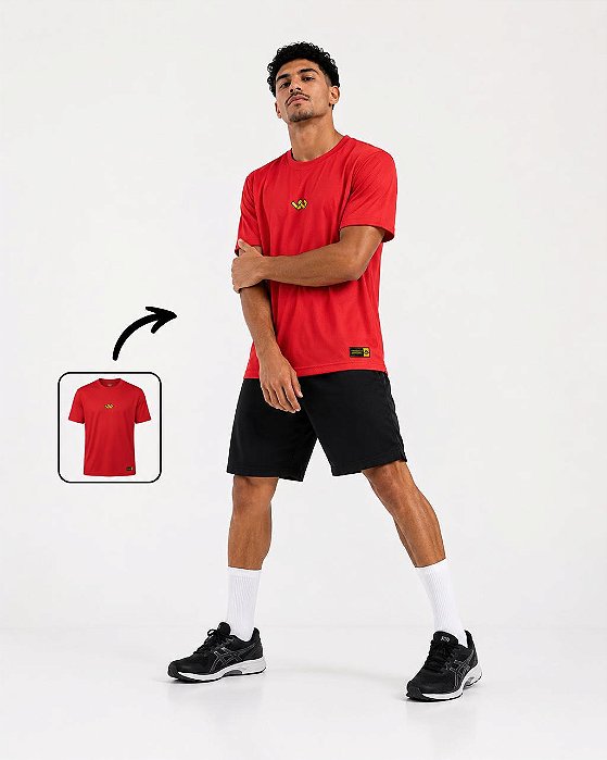 CAMISA START - LWGA BASIC - VERMELHA