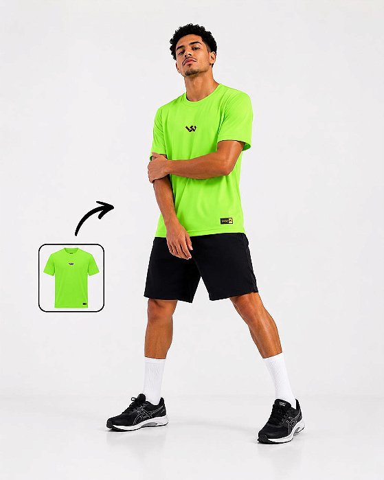 CAMISA START - LWGA BASIC - VERDE LIMÃO