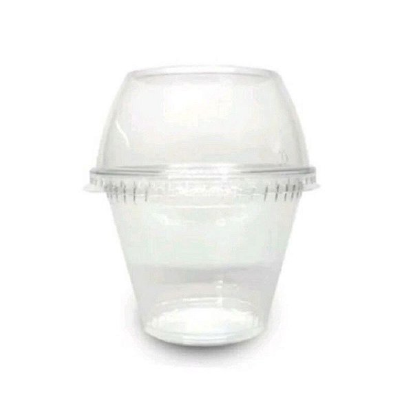 Copo  com Tampa Bolha Galvanotek  250ml com 100 Unidades