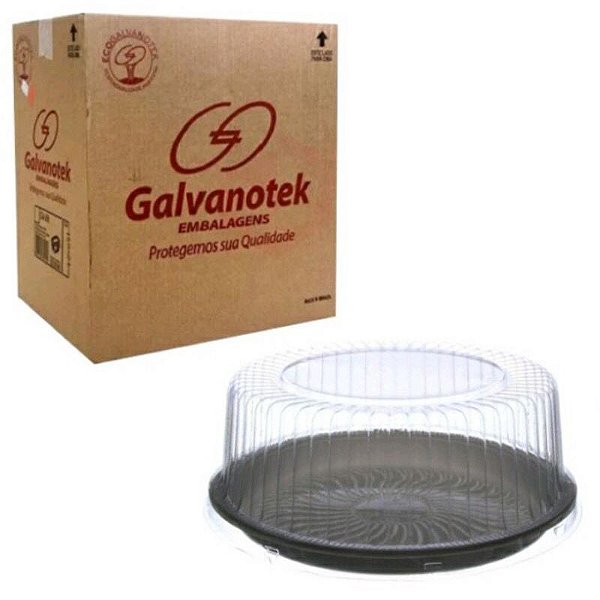 Embalagem G32M Galvanotek Para Bolos e Tortas 0,75kg com 100 unidades