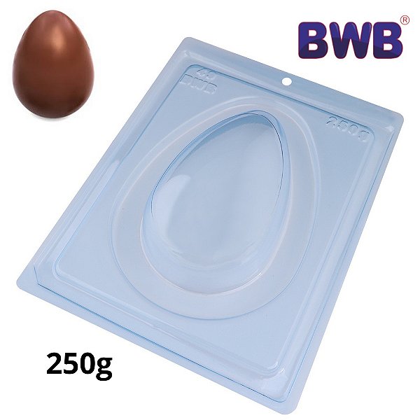 Forma com Silicone para Chocolate - Ovo de Páscoa de 250g