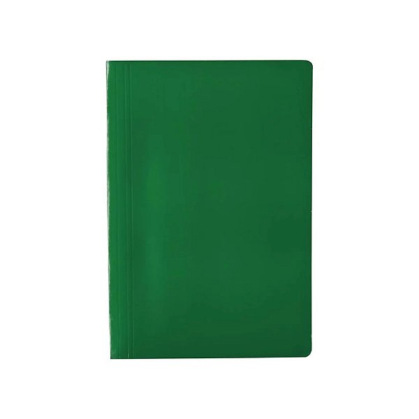 Pasta de Papelão com Trilho - Verde