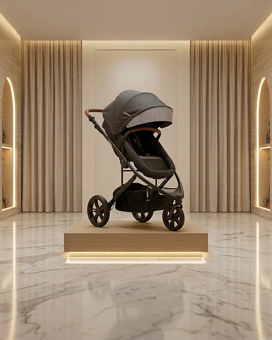 Carrinho Trek Cinza/Chumbo Kiddo