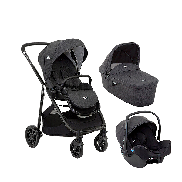 Combo Versatrax E trio Preto Pavement - Joie