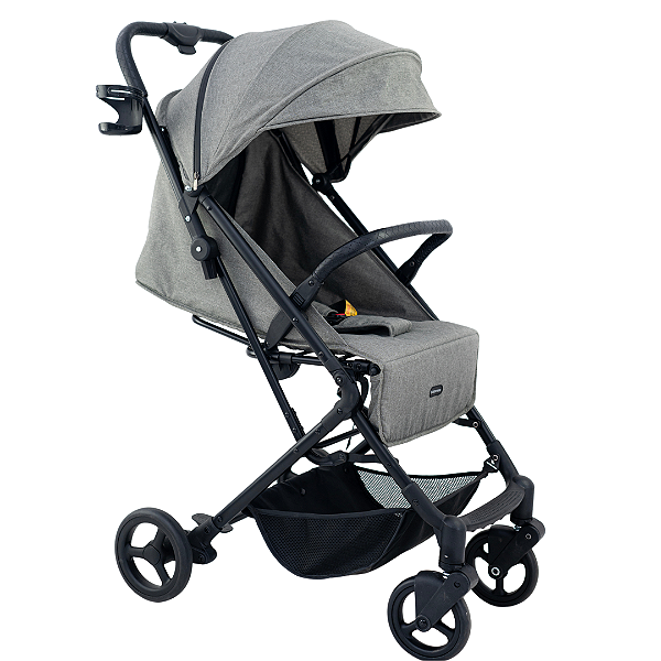 Carrinho TS Compacto Kira Cinza Galzerano