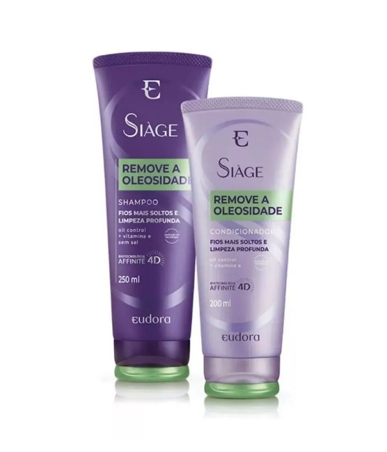 Siage Remove Oleosidade Shampoo+Condicionador, Eudora