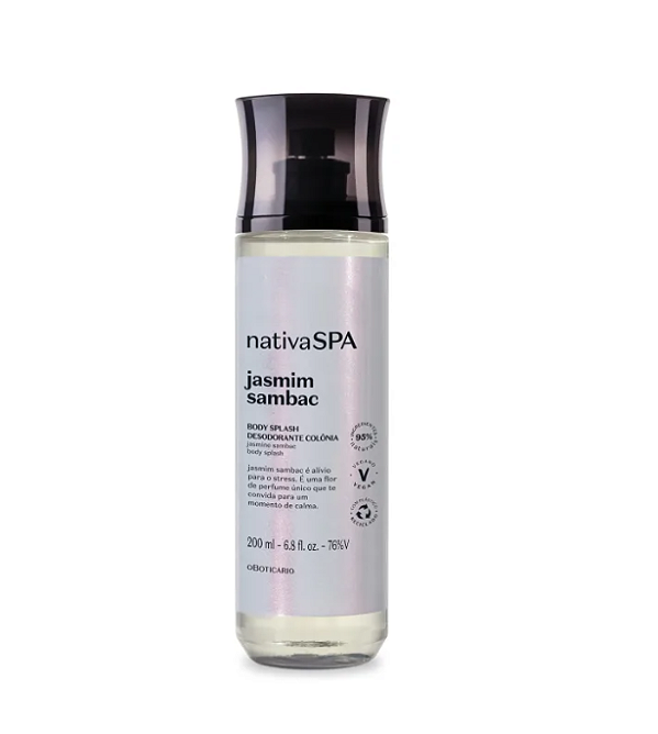 Body Splash Desodorante Colônia Nativa SPA Jasmim Sambac 200ml, Boticario