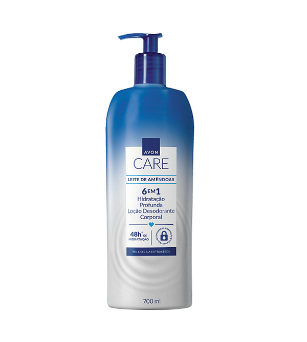Loção Desodorante Corporal Leite De Amêndoas 700ml, Avon