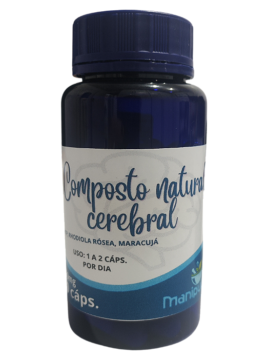 Composto Cerebral 600mg 60caps