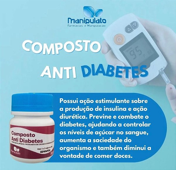Composto Anti-Diabetes 30caps