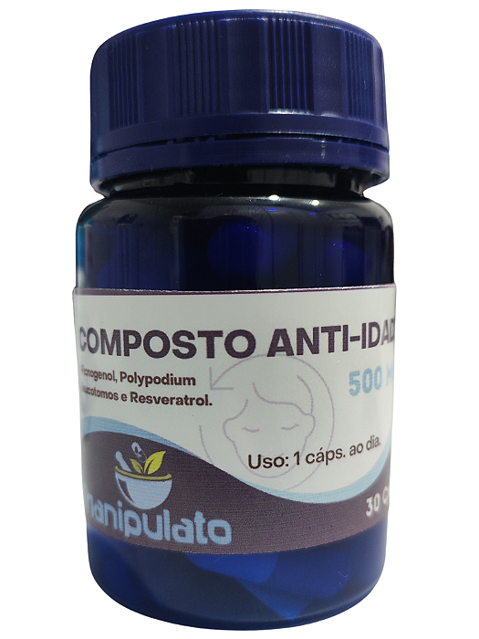 Composto Anti-idade 500mg 30caps