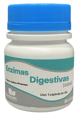 Enzimas Digestivas, 30caps, 300mg