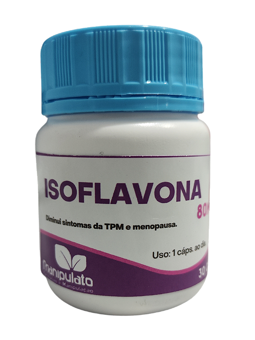Isoflavona, 80mg, 30caps