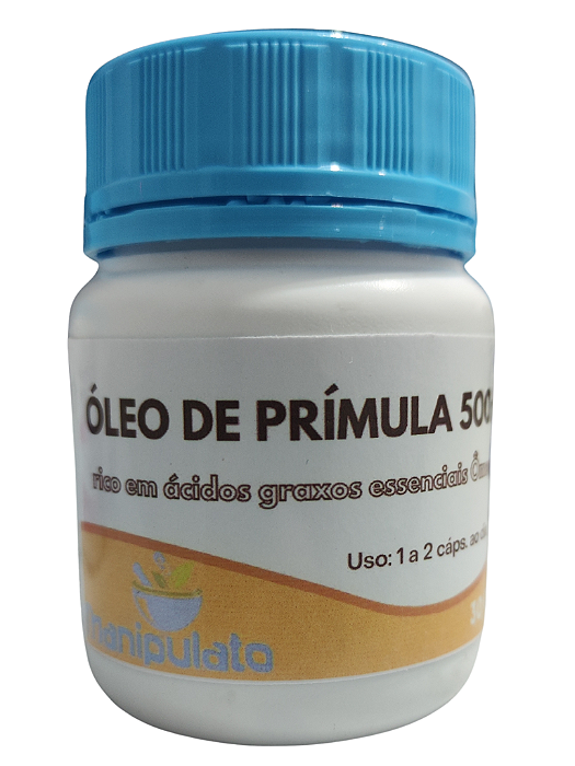 Óleo de Prímula, 500mg, 30caps