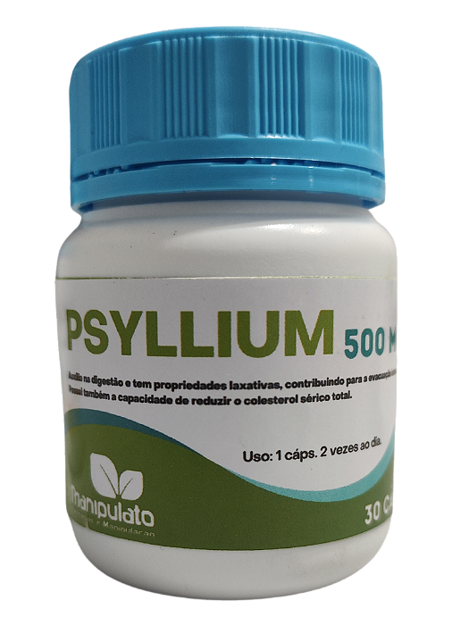 Psyllium, 500mg, 30caps