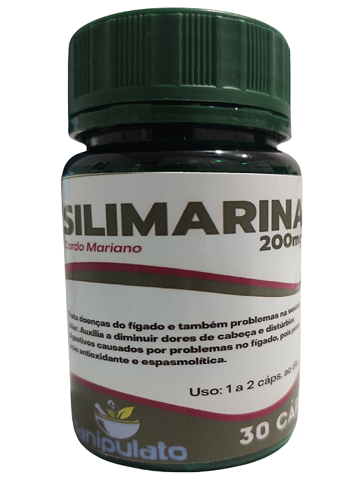Silimarina, 200mg, 30caps