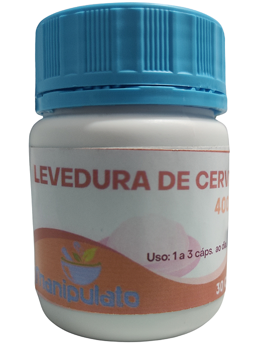Levedura de Cerveja, 400mg, 30caps