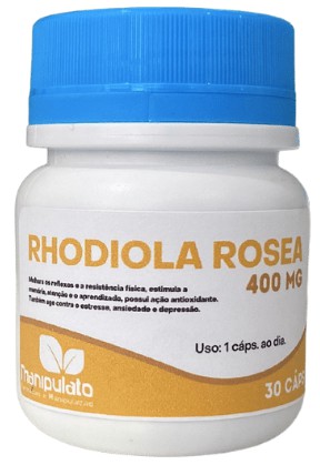 Rhodiola Rósea, 400mg, 30caps