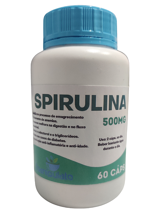 Spirulina, 500mg, 60caps