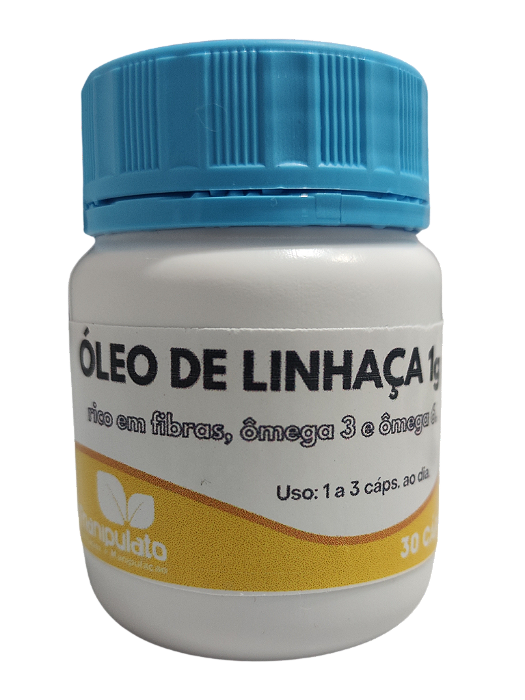 Óleo de Linhaça 1g 30/60caps