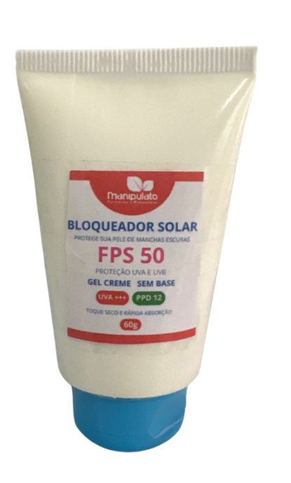 BLOQUEADOR SOLAR FÍSICO, FPS 50, 60 GRAMAS