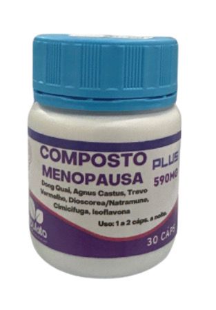 Composto Menopausa Plus, 590mg , 60 cáps