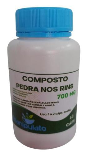 COMPOSTO PEDRA NOS RINS 700MG 60CÁPS