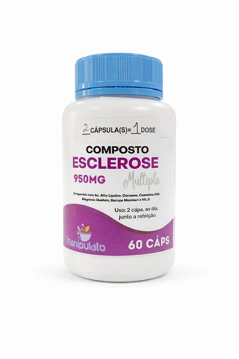 Composto Esclerose Múltipla 950 mg com 60 cápsulas