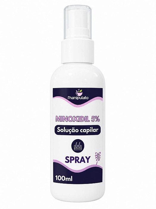 Minoxidil 5% Solução Capilar Spray 100 ml