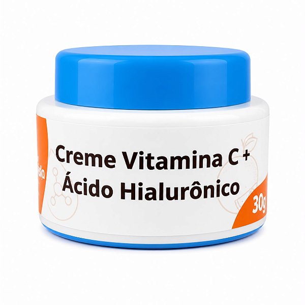 Creme Vit. C + Ácido Hialurônico 30g