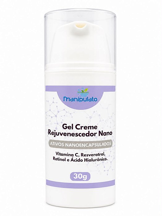 Gel Creme Rejuvenescedor Nano 30g