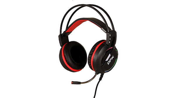Headset Gamer HK15 com Iluminação de LED com Conexão P2 e USB - DPX