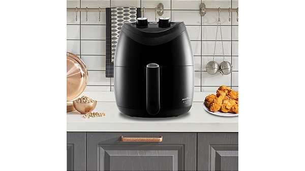 Fritadeira Sem Óleo Air Fry Britânia BFR25P 4L Preto 1500w - 110v
