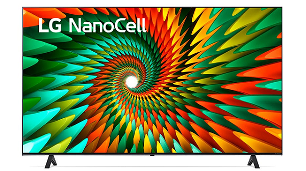 Smart TV LG 4K NanoCell 55" 55NANO77SRA Bluetooth, ThinQ AI, Alexa, Google Assistente, Airplay e Wi-Fi